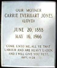 Carrie Everhart Jones