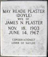 May Reade Plaster