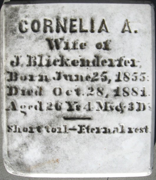 Cornelia Adelia Blickenderfer