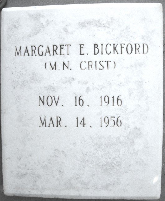 Margaret Eleanor Bickford
