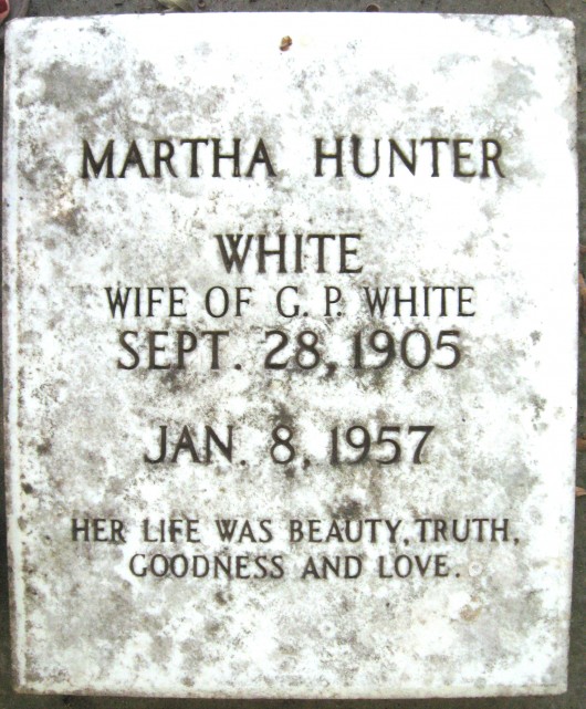 Martha Elvira White