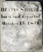 Infant Son  Shultz