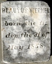 Infant Son  Werner