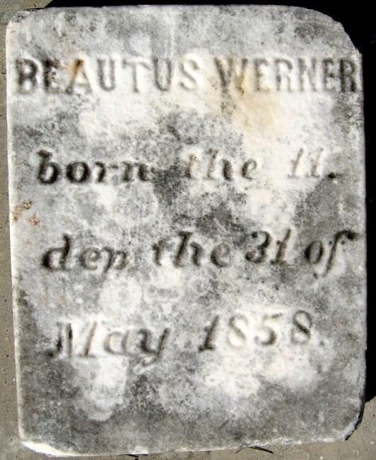 Infant Son Werner