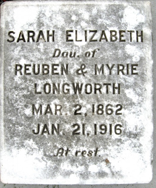 Sarah Elizabeth Longworth