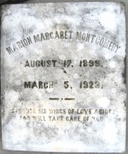 Marion Margaret Montgomery