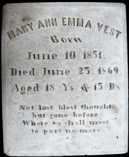 Mary Ann Emma Vest