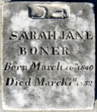 Sarah Jane Boner