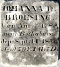 Johanna Dorothea Broesing