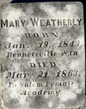 Mary  Weatherly