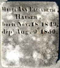 Maria Ann Elisabeth Hauser