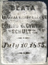 Infant Daughter  Schultz
