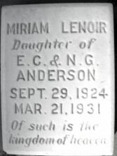 Miriam Lenoir Anderson