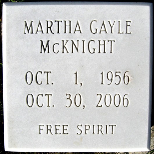 Martha Gayle McKnight