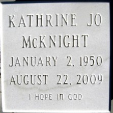 Kathrine Jo McKnight