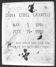 Lydia Ethel Cranfill
