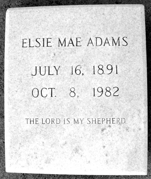 Elsie Mae Adams