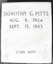 Dorothy Gray Pitts
