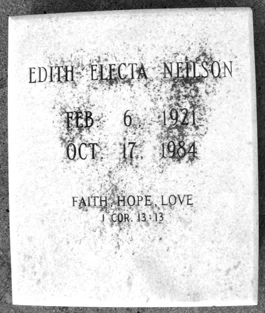 Edith Electa Neilson