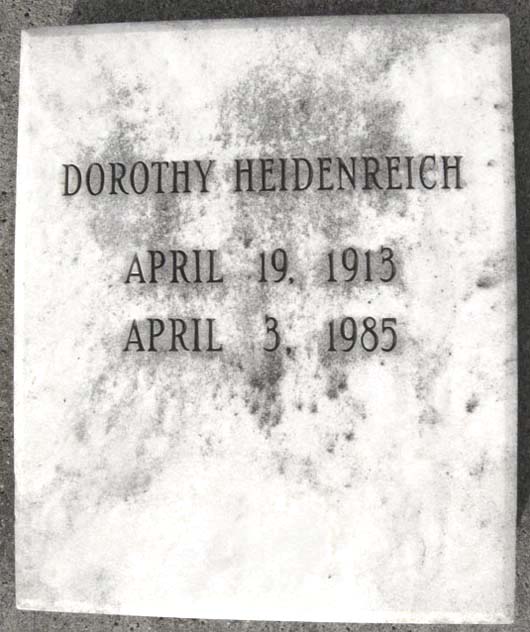 Dorothy Mariam Heidenreich
