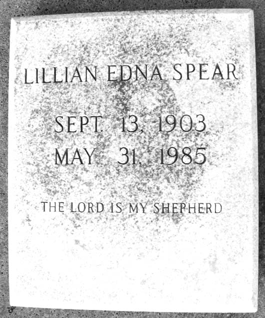 Lillian Edna Spear