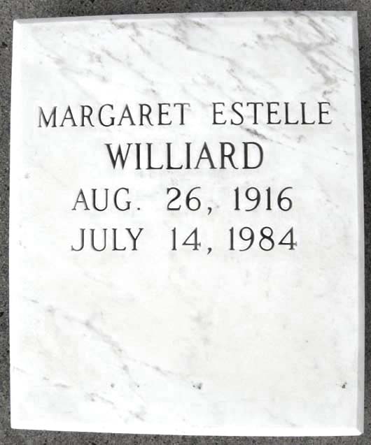 Margaret Estelle Williard