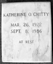Katherine Odelia Chitty