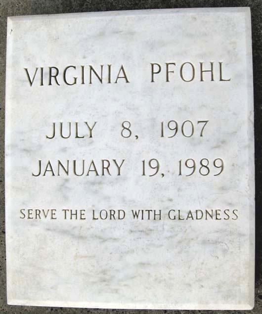 Virginia Pfohl