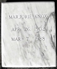 Marjorie  Knox