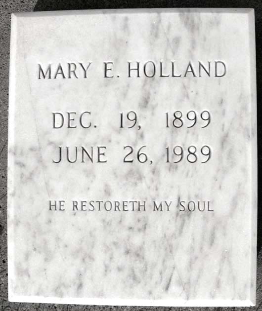 Mary Elizabeth Holland
