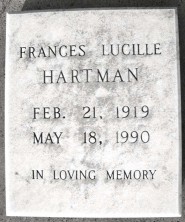 Frances Lucille Hartman