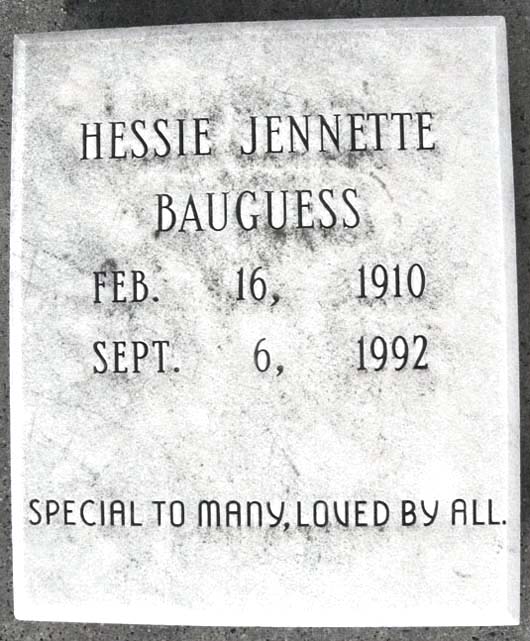 Hessie Jennette Bauguess