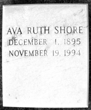 Ava Ruth Shore