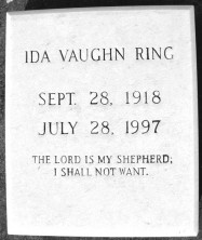 Ida Vaughn Ring