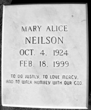 Mary Alice Neilson