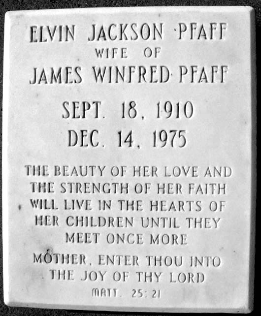 Elvin Pfaff