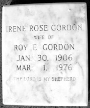 Irene  Gordon