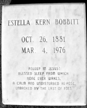 Estella Isham Bobbitt