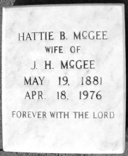 Hattie  McGee