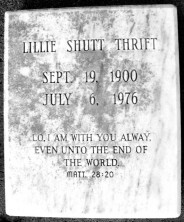 Lillie  Thrift