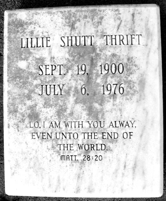 Lillie Thrift