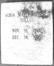 Albia  Barnes