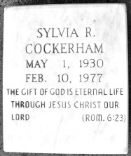 Sylvia Elizabeth Cockerham