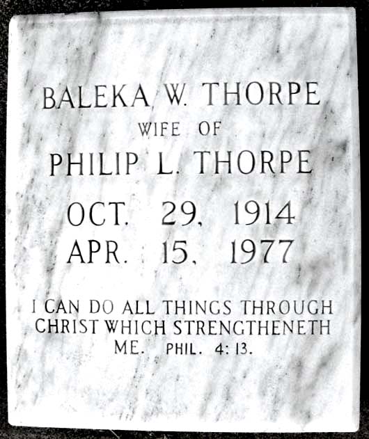 Baleka Thorpe