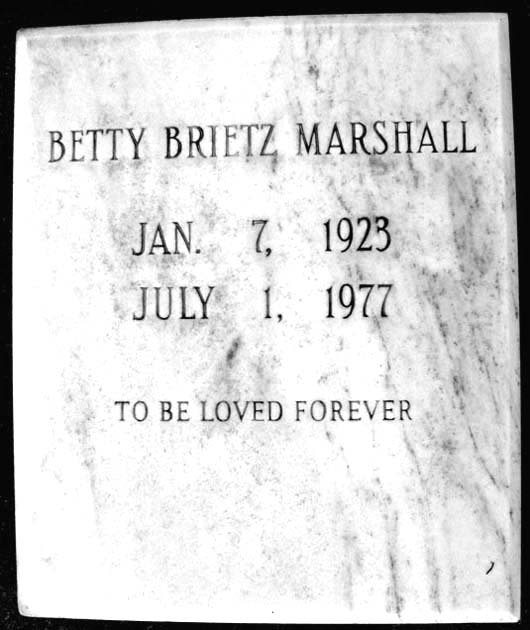 Betty Bellaire Marshall