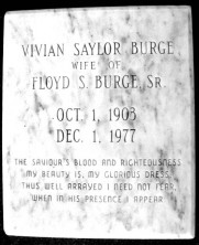 Vivian Mildred Burge