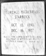 Florence  Starbuck