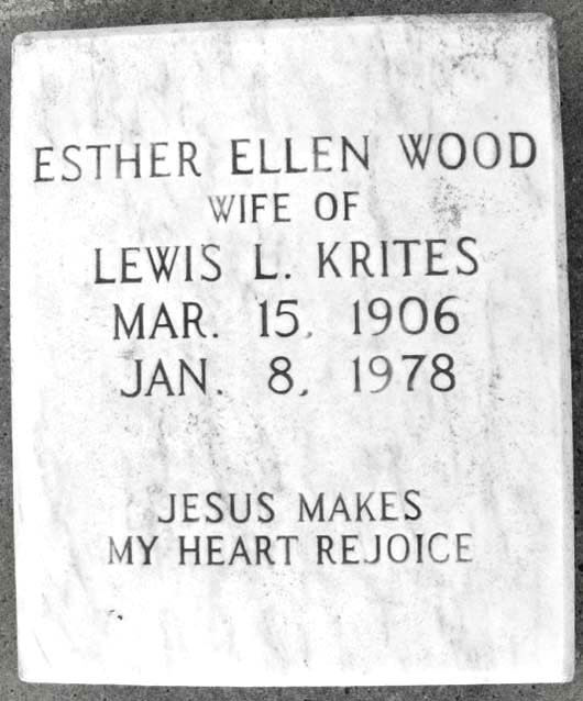 Esther Ellen Krites