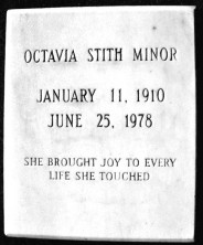 Mary Octavia Minor