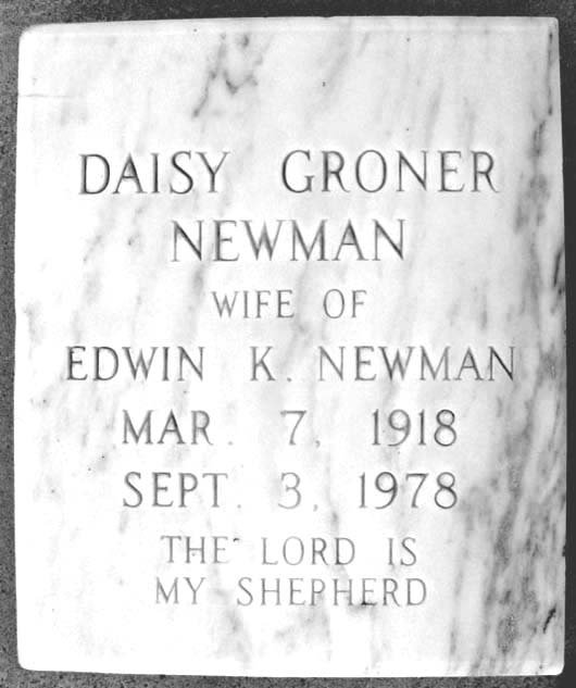 Daisy Faircloth Newman